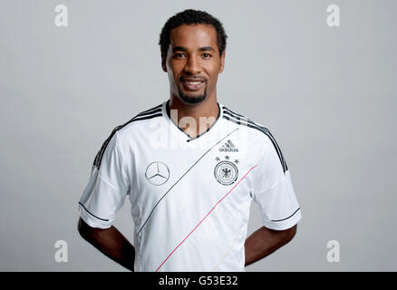 Cacau, an das offizielle Porträt-Foto-Session von der deutschen Herren-Fußball-Nationalmannschaft, am 14.11.2011, Hamburg Stockfoto