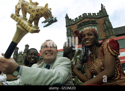 Ghana Chief Professor Knapton Stockfoto