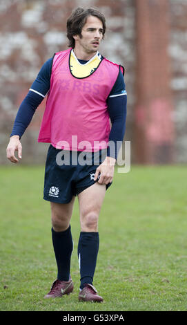 Rugby-Union - Schottland Sevens Trainingseinheit - Scotstoun Stadion Stockfoto