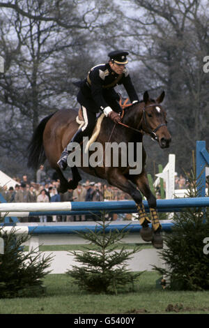 Pferdesport - Badminton Horse Trials - Badminton House Stockfoto