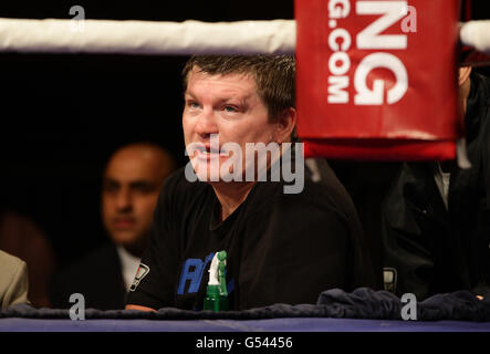 Boxen - Oldham Sportzentrum Stockfoto