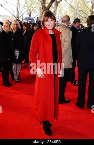 Premiere Von African Cats - London. Kate Silverton kommt zur britischen Premiere von African Cats im BFI Southbank, Belvedere Road, London. Stockfoto