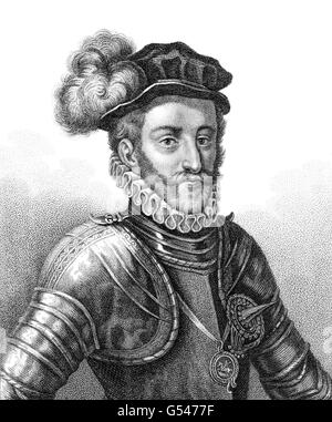 Walter Devereux, 1. Earl of Essex, 1541-1576, ein englischer Adeliger und general Stockfoto