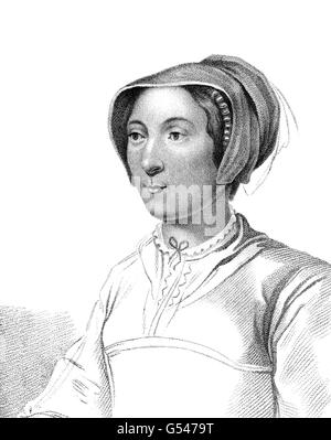 Lady Russell, Elizabeth Russell, eine englische Adelige, Née Elizabeth Cooke, 1528-1609 Stockfoto