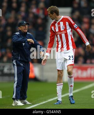 Fußball - Barclays Premier League - Stoke City V Everton - Britannia Stadium Stockfoto