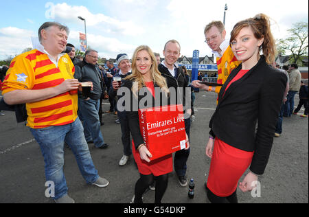 Rugby-Union - 2012 Glasgow Sevens - Tag eins - Scotstoun Stadion Stockfoto