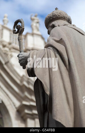 Sterben der Badia di Sant' Agata, Eine Dependance Abtei Mit Einer Barockkirche, Catania, Sizilien, Italien Stockfoto