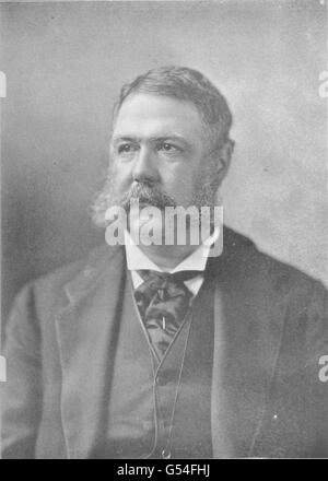 USA: Chester Alan Arthur 21. Präsident der Vereinigten Staaten, alten Drucken 1907 Stockfoto