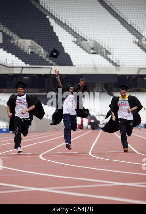 Leichtathletik - britischen Universität und Collagen Visa-Leichtathletik-Meisterschaften - Preview Day - Olympiastadion Stockfoto