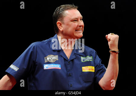 Dart - McCoys Premier League Darts - NIA Stockfoto