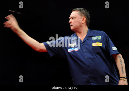 Dart - McCoys Premier League Darts - NIA Stockfoto