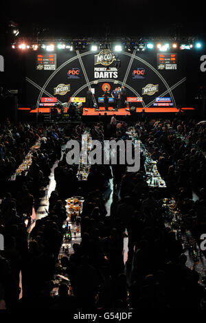 Dart - McCoys Premier League Darts - NIA Stockfoto