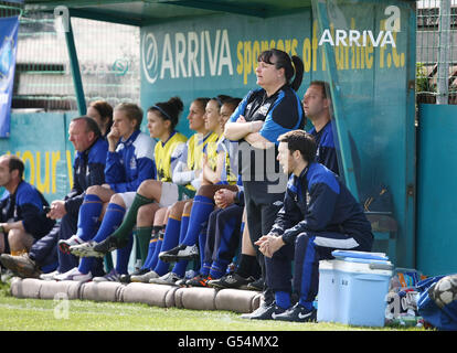 Fußball - FA Frauen Super League - Everton Ladies V Lincoln Ladies - Arriva Stadion Stockfoto