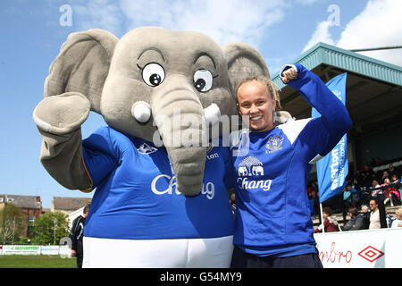 Fußball - FA Frauen Super League - Everton Ladies V Lincoln Ladies - Arriva Stadion Stockfoto