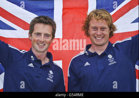 Segeln - Team GB Photocall - Weymouth und Portland Segelzentrum Stockfoto