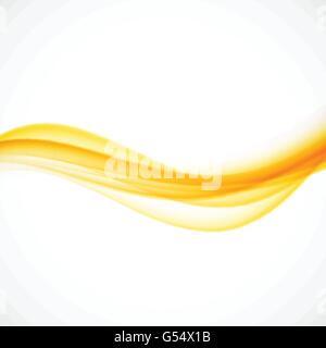 Wave orange Hintergrund Stock Vektor