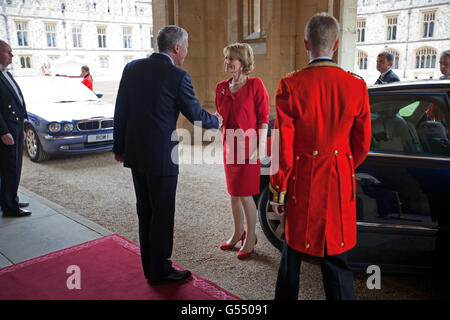 Souveränen Monarchen Jubilee Mittagessen Stockfoto