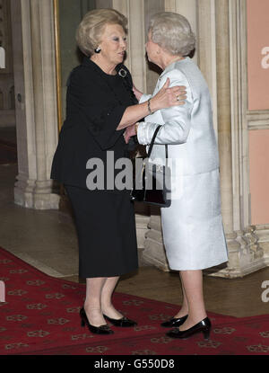 Souveränen Monarchen Jubilee Mittagessen Stockfoto