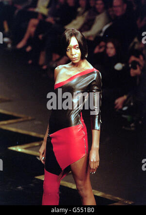 LDN Fash Wk Tristian Webber Stockfoto