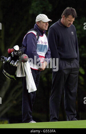 Golf Wentworth Nick Faldo Stockfoto