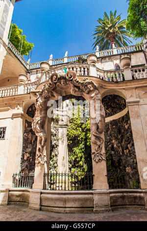 Vom Palazzo Lomellino in Genua, Italien. Stockfoto