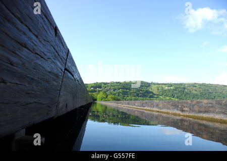 Pontcysyllte Aquädukt Stockfoto