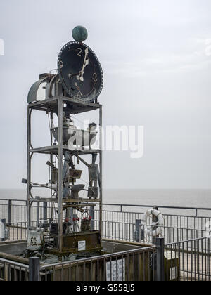 Die Pier Wetterfahne in Southwold Stockfoto