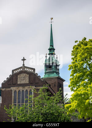 All Hallows durch die Turm-Kirche in London Stockfoto