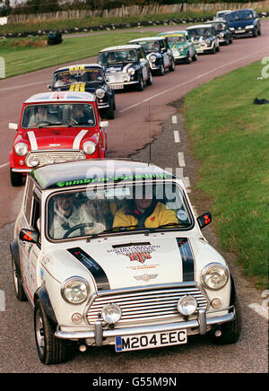 Italian Job minis Stockfoto