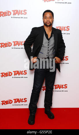 Cuba Gooding Jnr Ankunft bei der Gala-Vorführung von Red Tails im Mayfair Hotel, London. Stockfoto