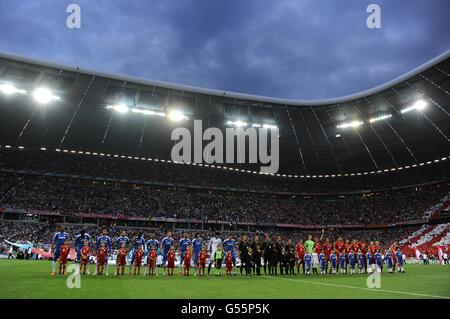 Fußball - UEFA Champions League - Finale - FC Bayern München V Chelsea - Allianz Arena Stockfoto