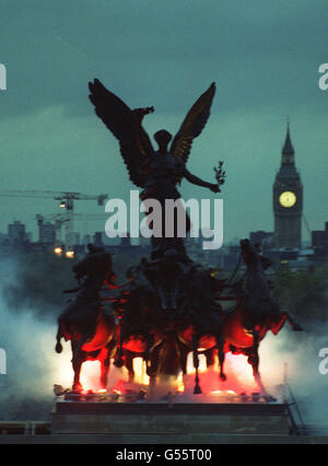 Wellington Arch Stockfoto