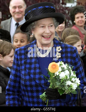 Königin Elizabeth II in Windsor Stockfoto