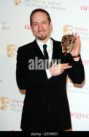 Arqiva British Academy Television Awards - Gewinner - London Stockfoto