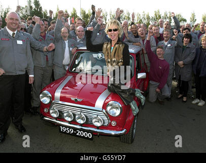 Letzte klassische Mini - Lulu - Longbridge, Birmingham Stockfoto