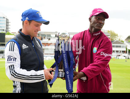 Cricket - 2012 Investec Testreihen - England V West Indies - erster Test - England Netze Session - Lords Cricket Ground Stockfoto