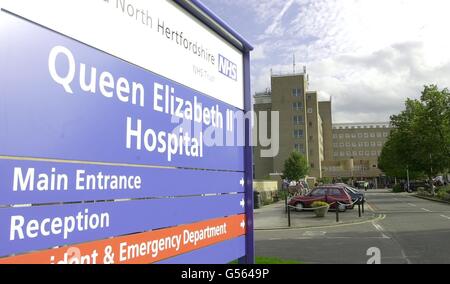 Krankenhaus der Königin Elizabeth II. Stockfoto