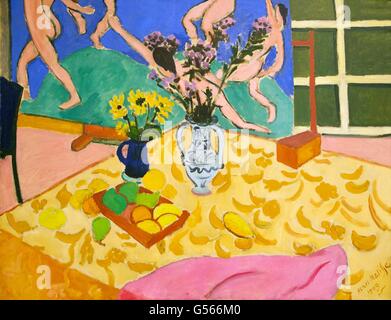 Obst, Blumen und der Tanz von Henri Matisse, staatliche 1909, Eremitage, Sankt Petersburg, Russland Stockfoto