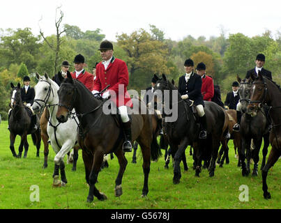 Surrey Burstow & West Kent Hunt Stockfoto