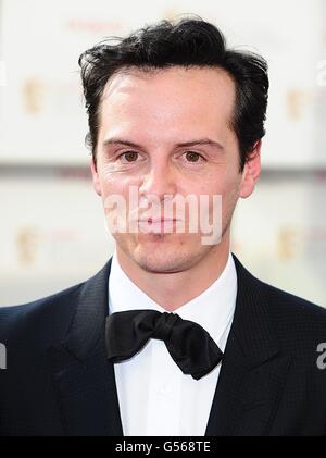 Andrew Scott bei der Ankunft für die Arqiva British Academy Television Awards 2012 in der Royal Festival Hall, London Stockfoto