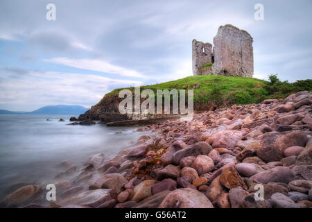 Minard Castle, Halbinsel Dingle, County Kerry, Irland Stockfoto