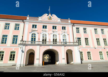 Parlament Gebäude von Estland In die Hauptstadt Tallinn. Stockfoto