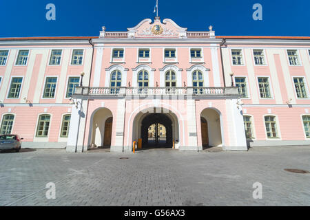 Parlament Gebäude von Estland In die Hauptstadt Tallinn. Stockfoto