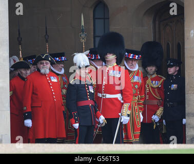 Diamond Jubilee Streitkräfte Parade Stockfoto