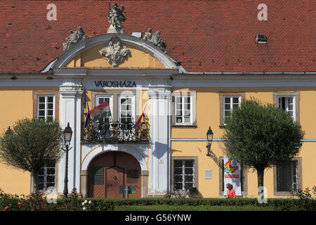 Ungarn Vác Vac Rathaus Stockfoto