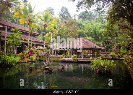 Der berühmte Gunung Kawi Tempel in Sebatu, Tegallalang, Bali, Indonesien Stockfoto