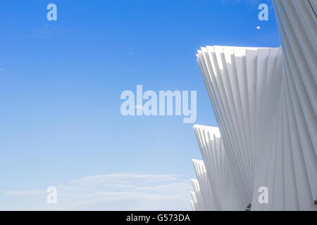 Mediopadana High Speed Train Station. Stockfoto