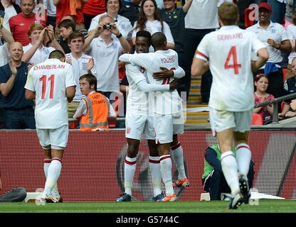 Fußball - internationale Freundschaftsspiele - England V Belgien - Wembley-Stadion Stockfoto