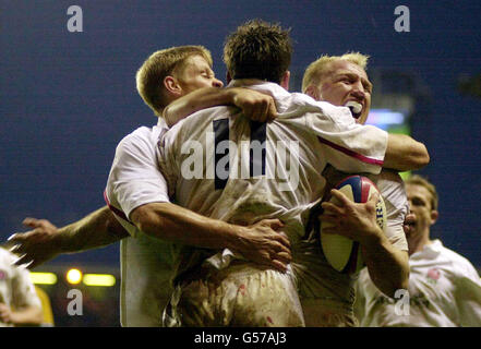 Rugby Union Eng V Aus Dan Luger Stockfoto