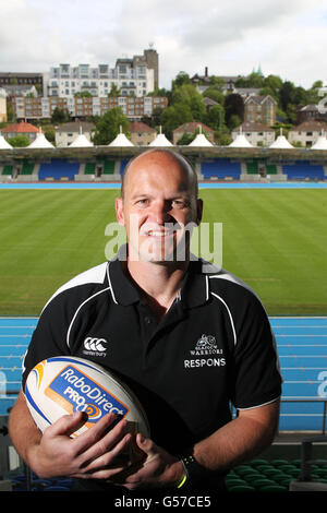 Glasgow Warrior's Gregor Townsend während der Fotozelle im Scotstoun Stadium, Glasgow. Stockfoto